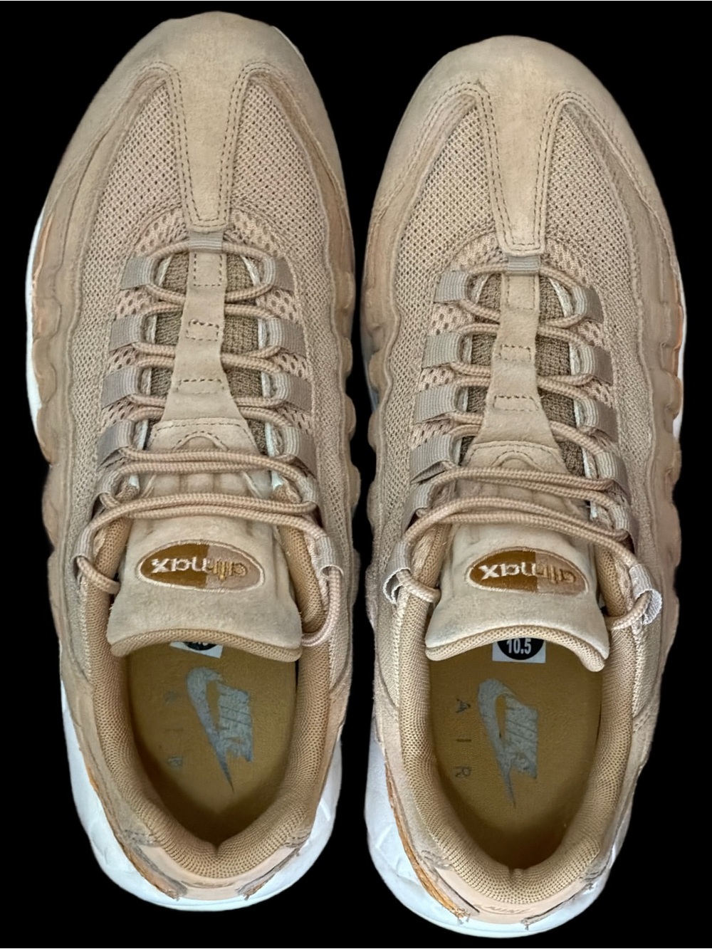 Nike Men's Air Max 95 in Vachetta Tan and Brown size 10.5 - Picture 10 of 15